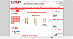 Desktop Screenshot of med-life.at